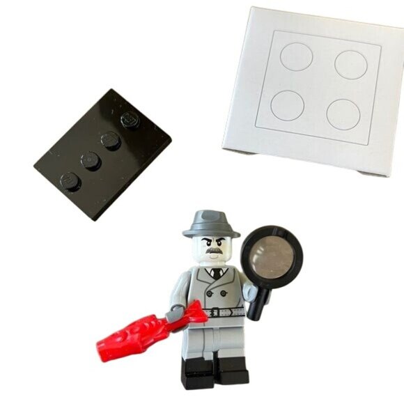 Lego Minifigure Series 25 Film Noir Detective Fig 71045 New Open Box Unassembled - Picture 1 of 4